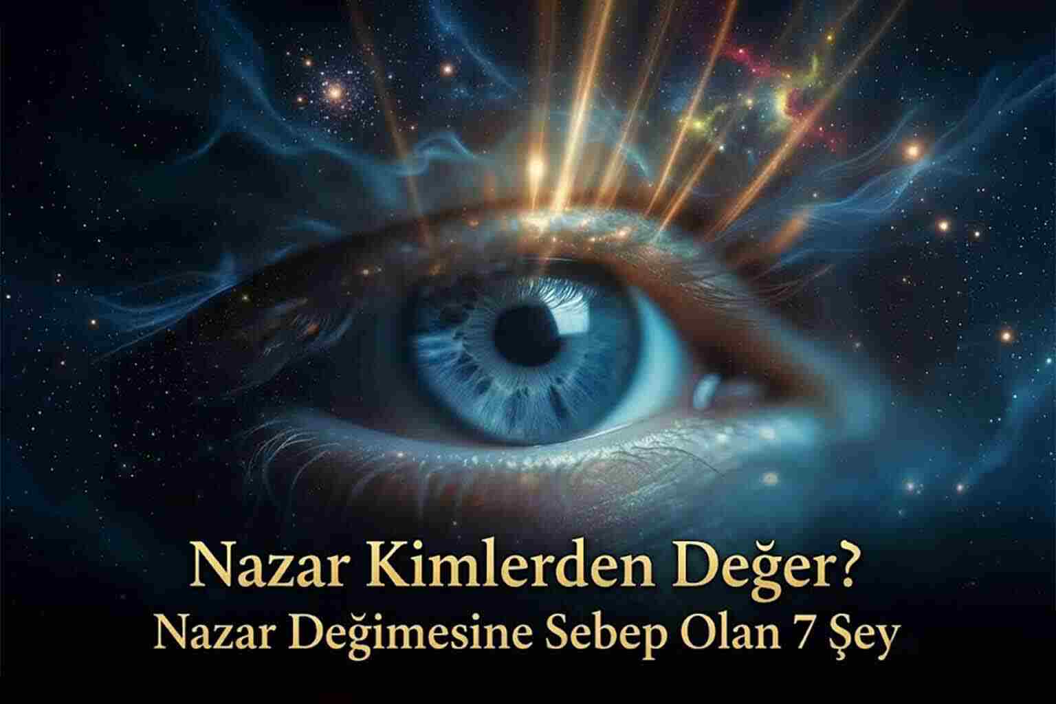 Nazar Kimlerden Değer? Nazar Değmesine Sebep Olan 7 Şey