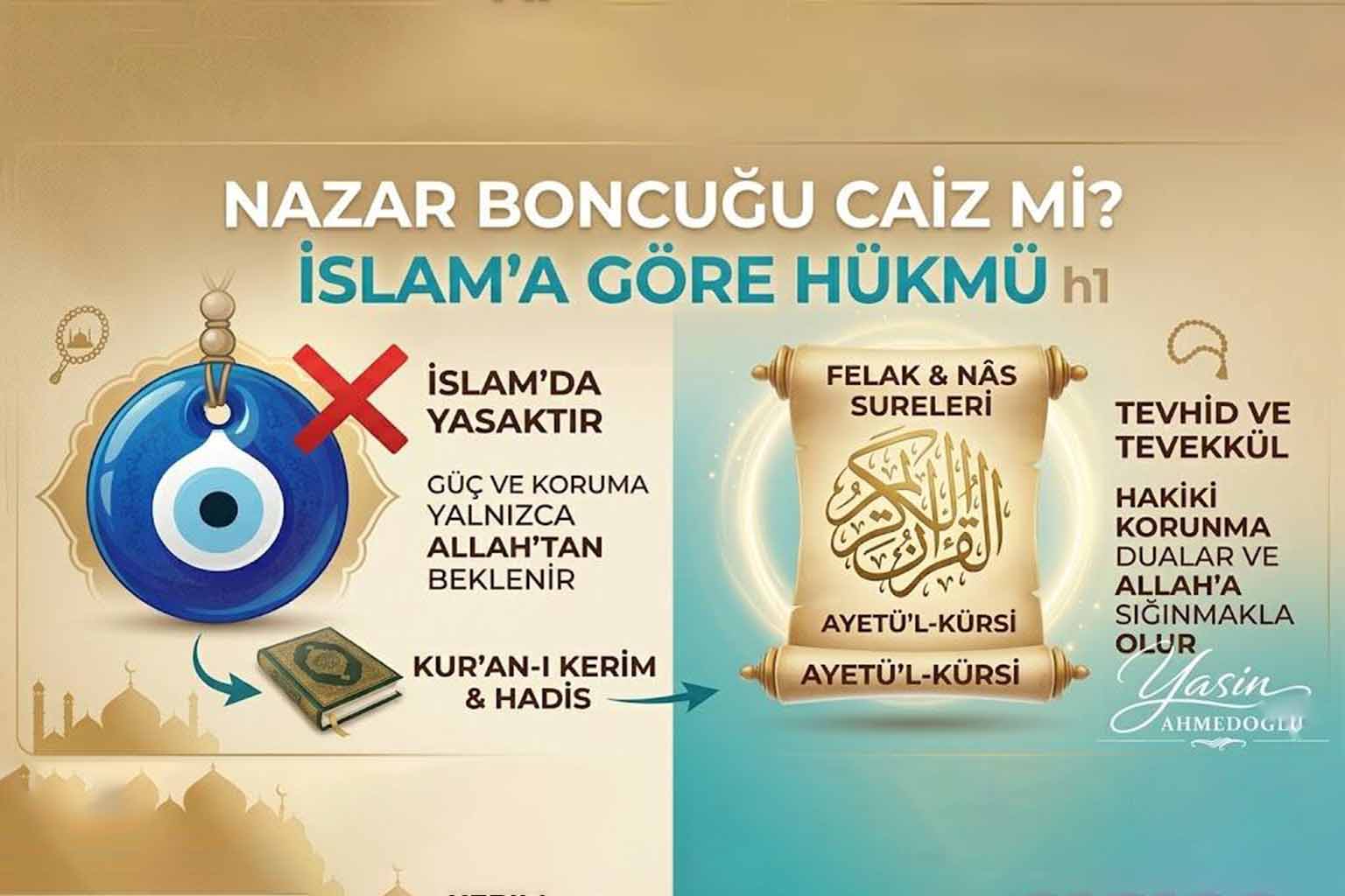 Nazar Boncuğu Takmak Caiz mi? İslam’a Göre Hükmü